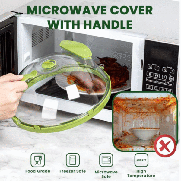Microwave Splatter Cover for Food
