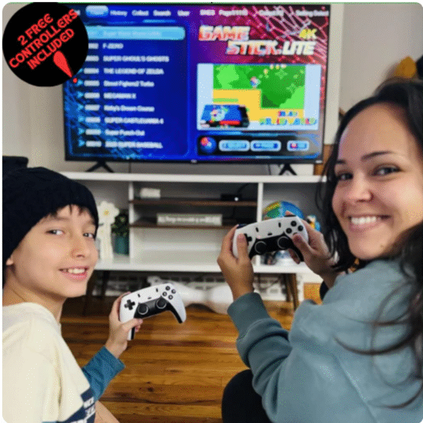RETROPRO GAMING CONSOLE (2 Free Controllers Included)