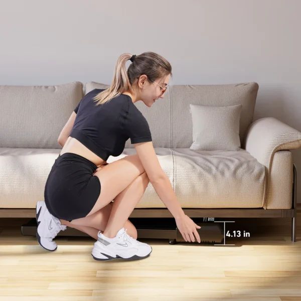DeerRun Q1 Urban Plus Smart Walking pad Treadmill with Remote Control - 350 Lbs